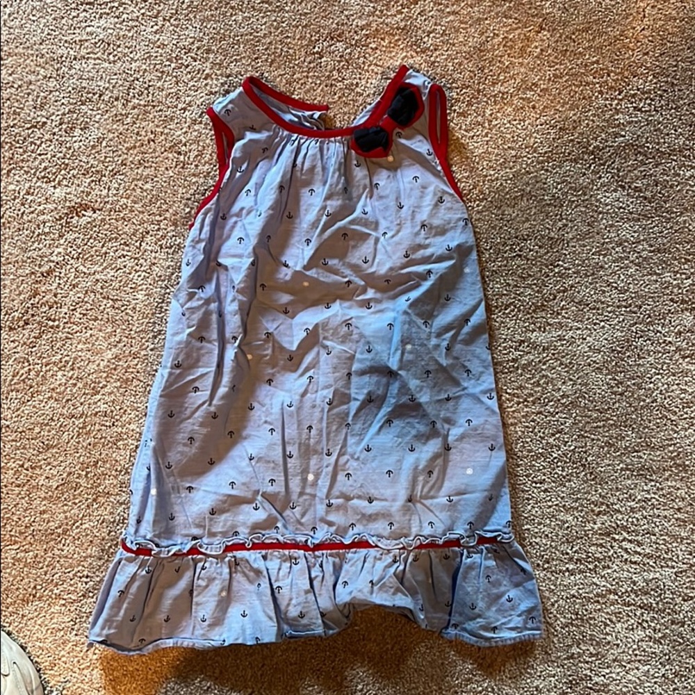 Girls anchor dress - size 5
